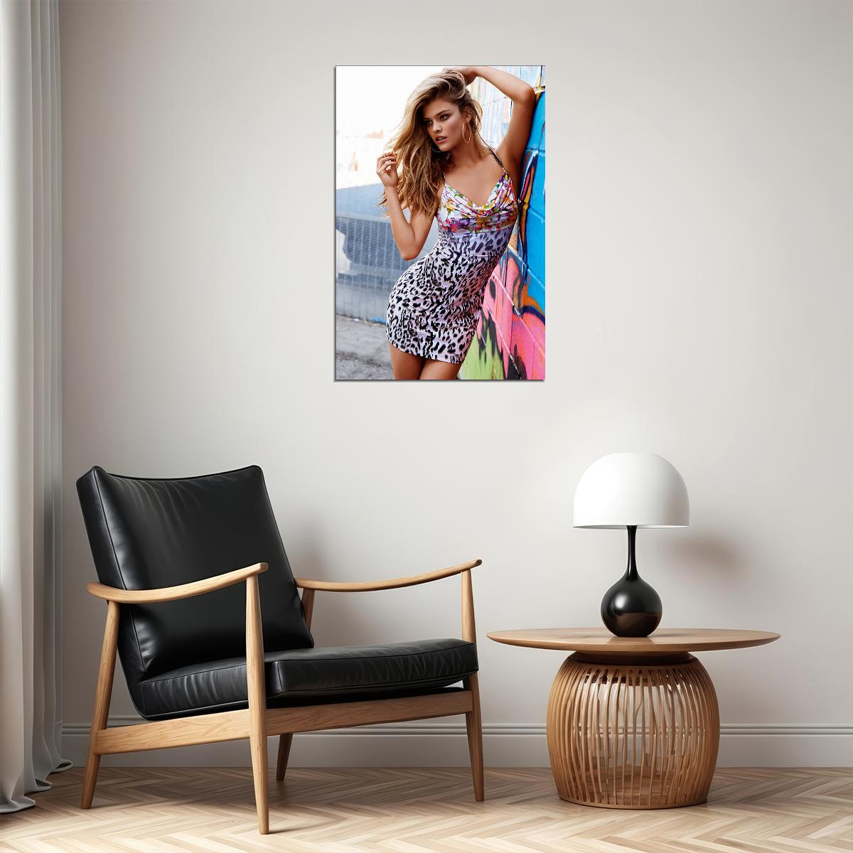 Nina Agdal Celebrity Model Cinema Actress Poster Wall Art Print Home Wall Decor - xonomax
