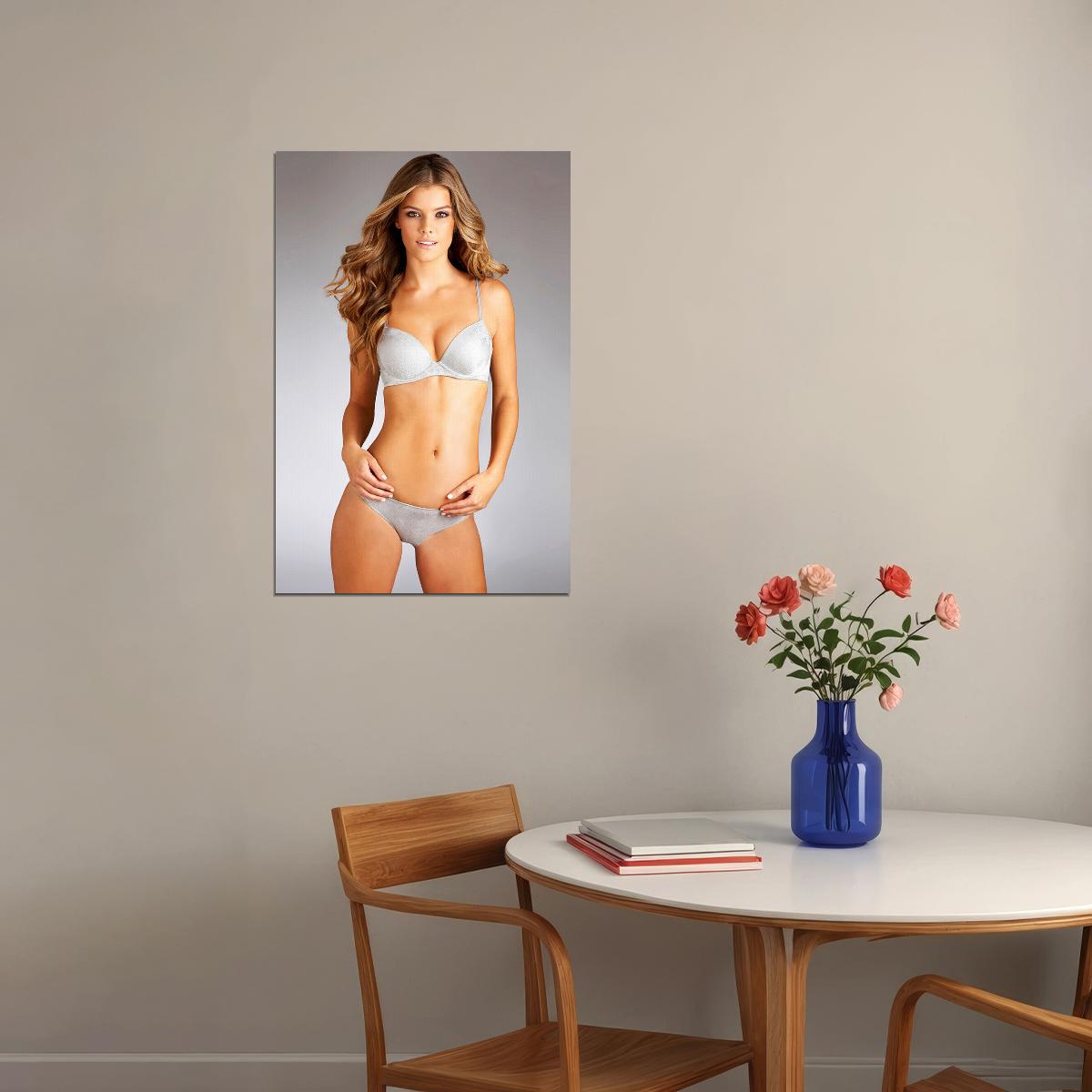 Nina Agdal Celebrity Female Model Actor Poster Wall Art Print Home Wall Decor - xonomax