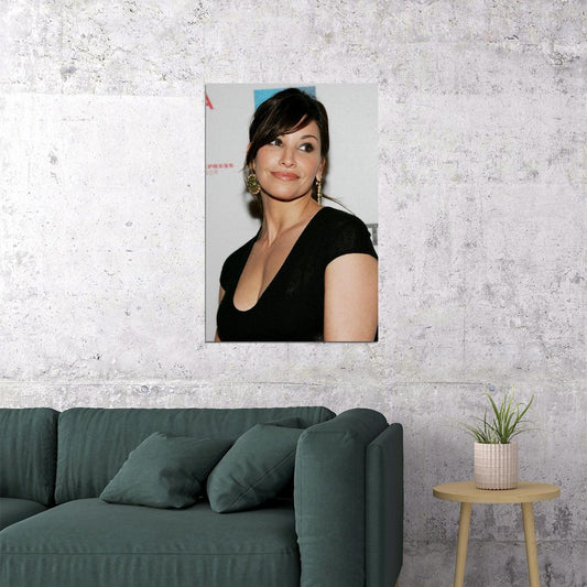 Gina Gershon 80s 90s Theater Actress Writer Poster Wall Art Print Home Wall Decor - xonomax