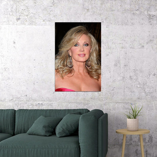 Morgan Fairchild 80s 90s Celebrity Movie Actor Poster Wall Art Print Home Wall Decor - xonomax