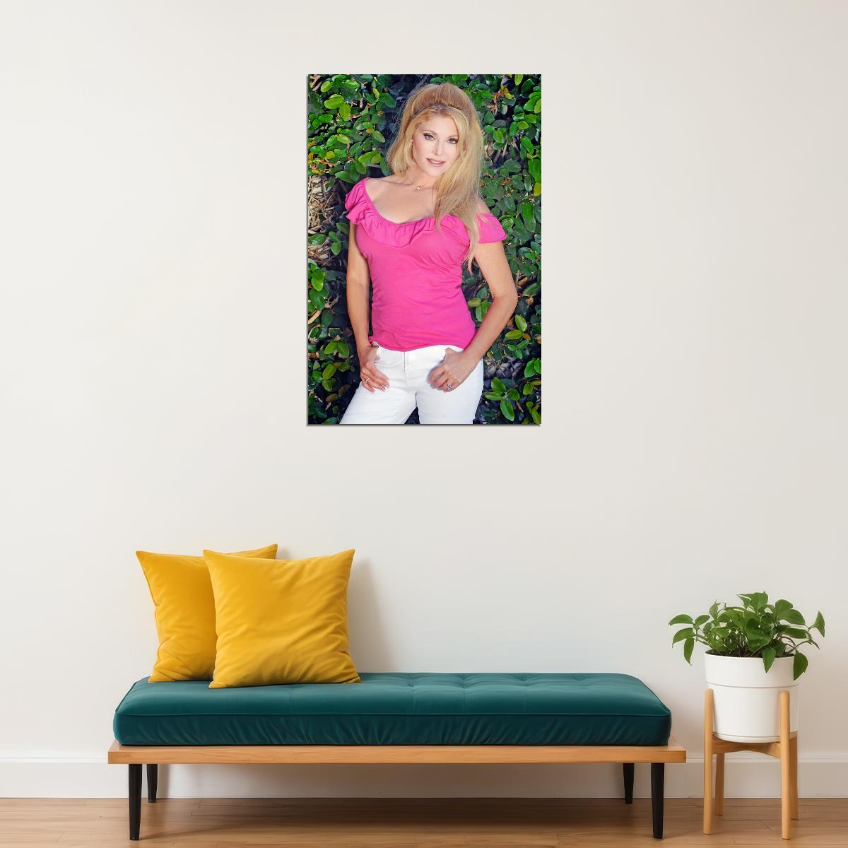 Audrey Landers 80s 90s Celebrity Cinema Actor Poster Wall Art Print Home Wall Decor - xonomax