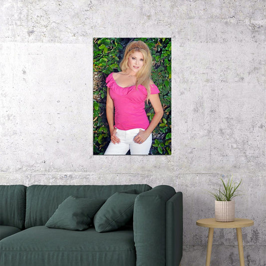 Audrey Landers 80s 90s Celebrity Cinema Actor Poster Wall Art Print Home Wall Decor - xonomax