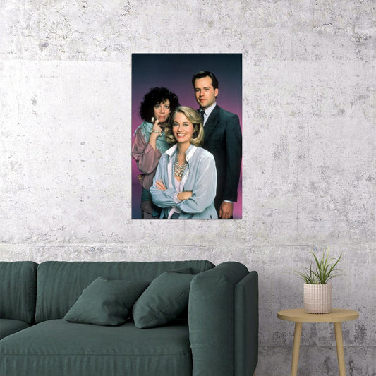 Bruce Willis Moonlighting Drama Tv Series Poster Wall Art Print Home Wall Decor - xonomax