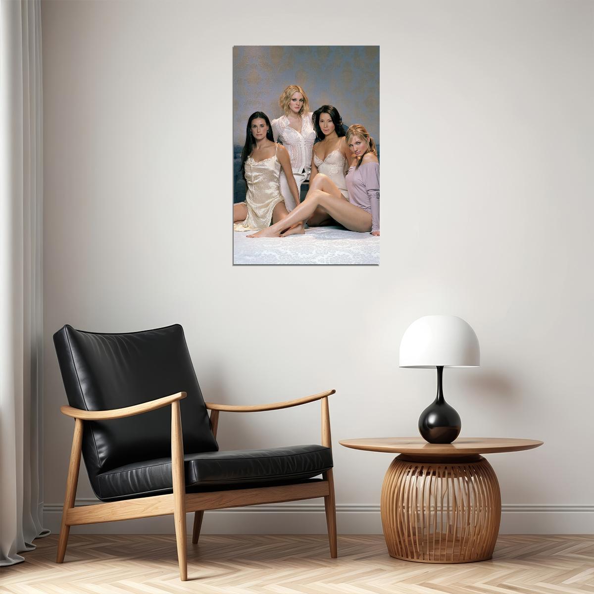 Charlie's Angels 80s 90s Action Movie Poster Wall Art Print Home Wall Decor - xonomax