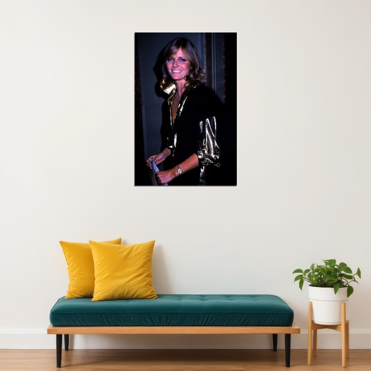 Cheryl Tiegs 80s 90s Fashion Desinger Actress Poster Wall Art Print Home Wall Decor - xonomax