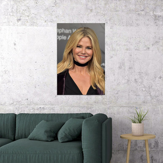 Christie Brinkley 80s 90s Cinema Actress Model Poster Wall Art Print Home Wall Decor - xonomax