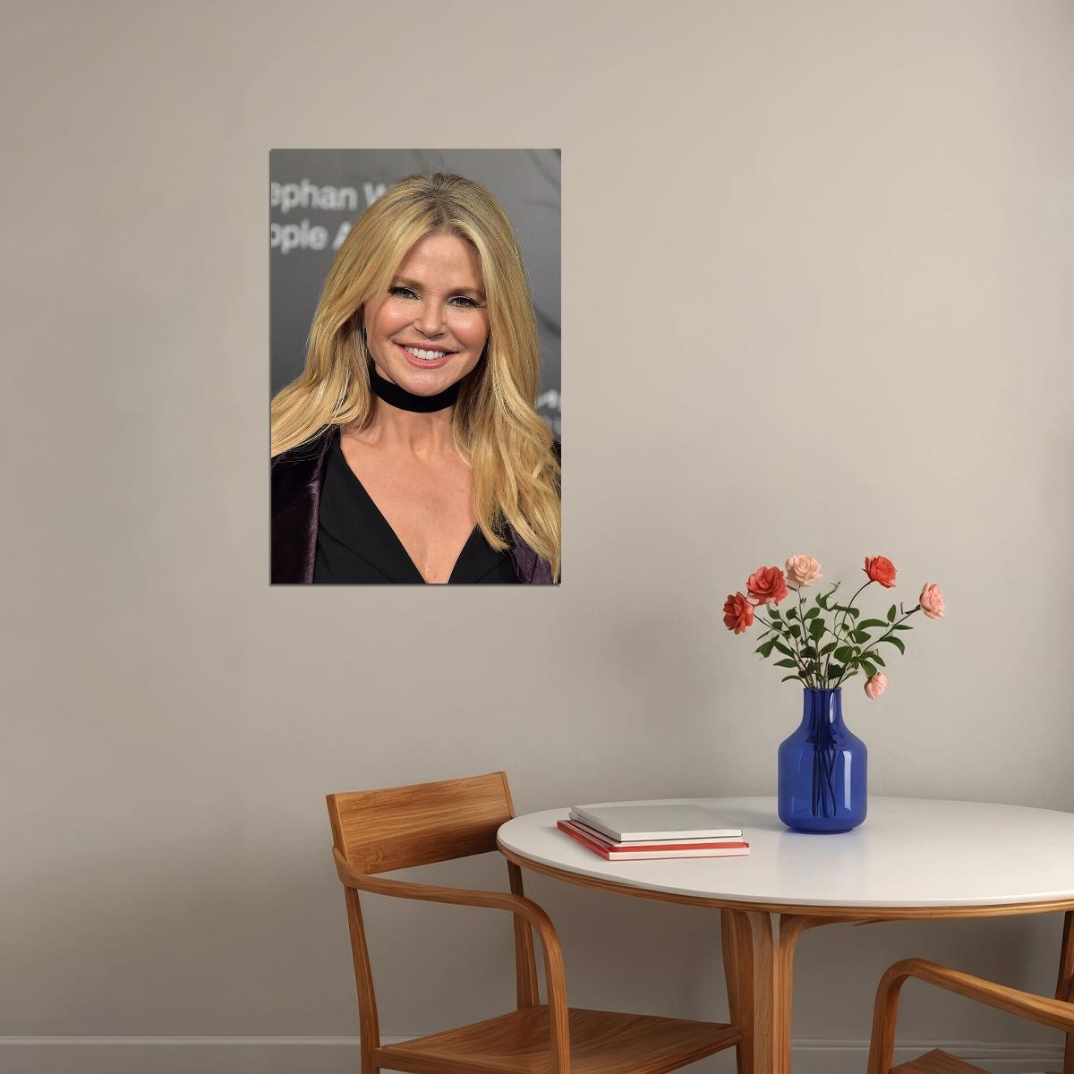 Christie Brinkley 80s 90s Cinema Actress Model Poster Wall Art Print Home Wall Decor - xonomax