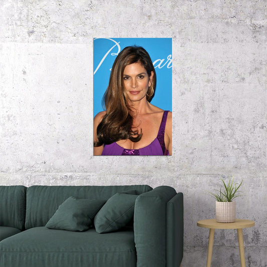 Cynthia Crawford Cinema Actress Model Artist Poster Wall Art Print Home Wall Decor - xonomax