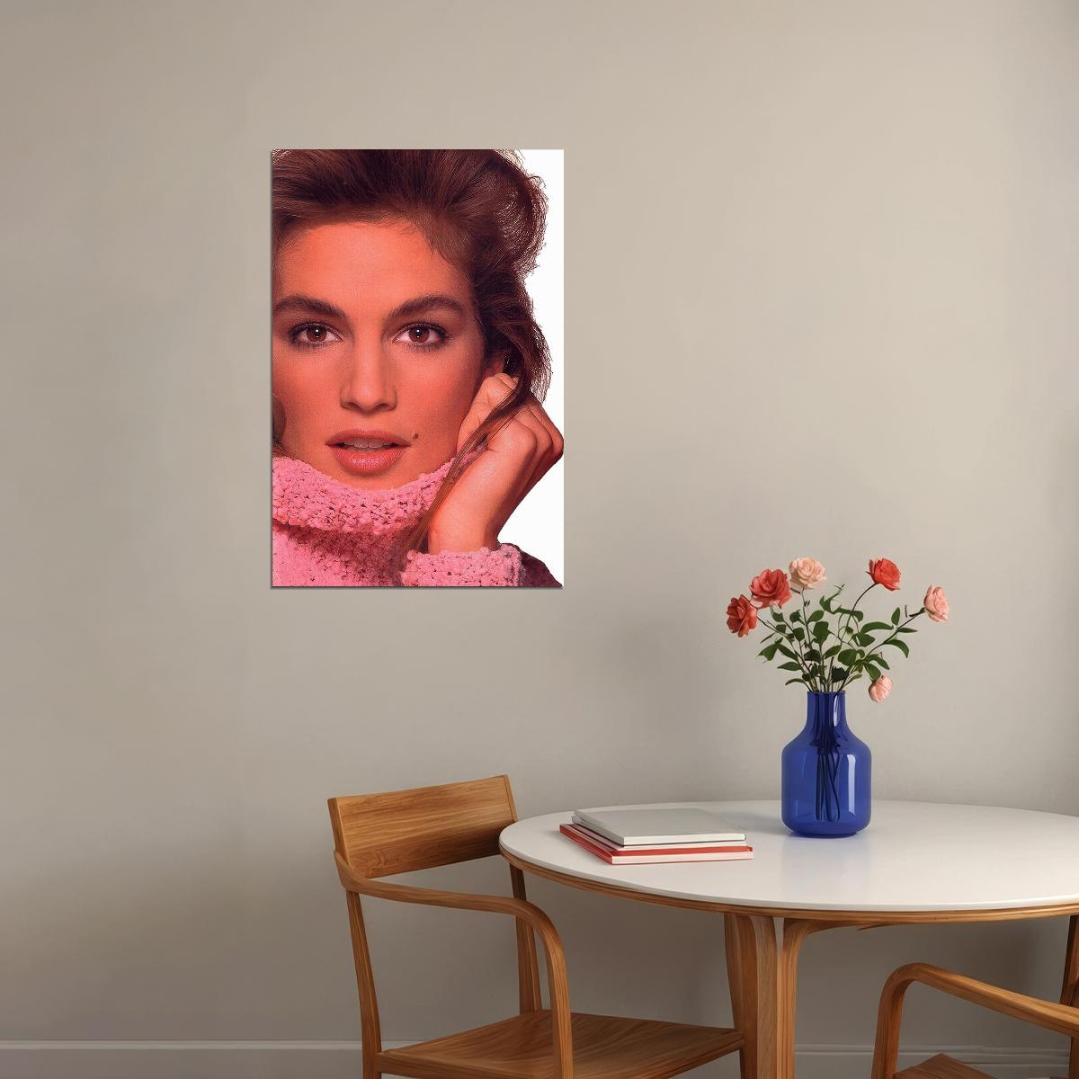 Cynthia Crawford Cinema Actress Model Artist Poster Wall Art Print Home Wall Decor - xonomax