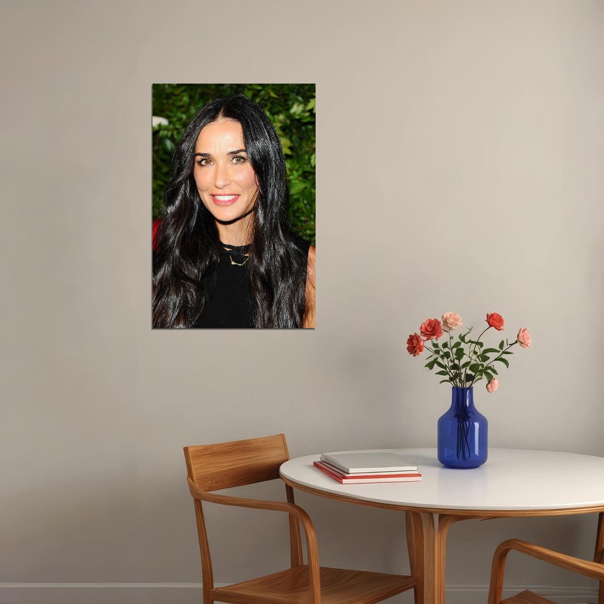 Demi Moore 80s 90s Celebrity Cinema Actress Poster Wall Art Print Home Wall Decor - xonomax