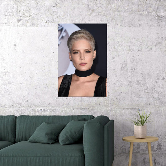 Halsey Celebrity Singer Songwriter Actress Poster Wall Art Print Home Wall Decor - xonomax