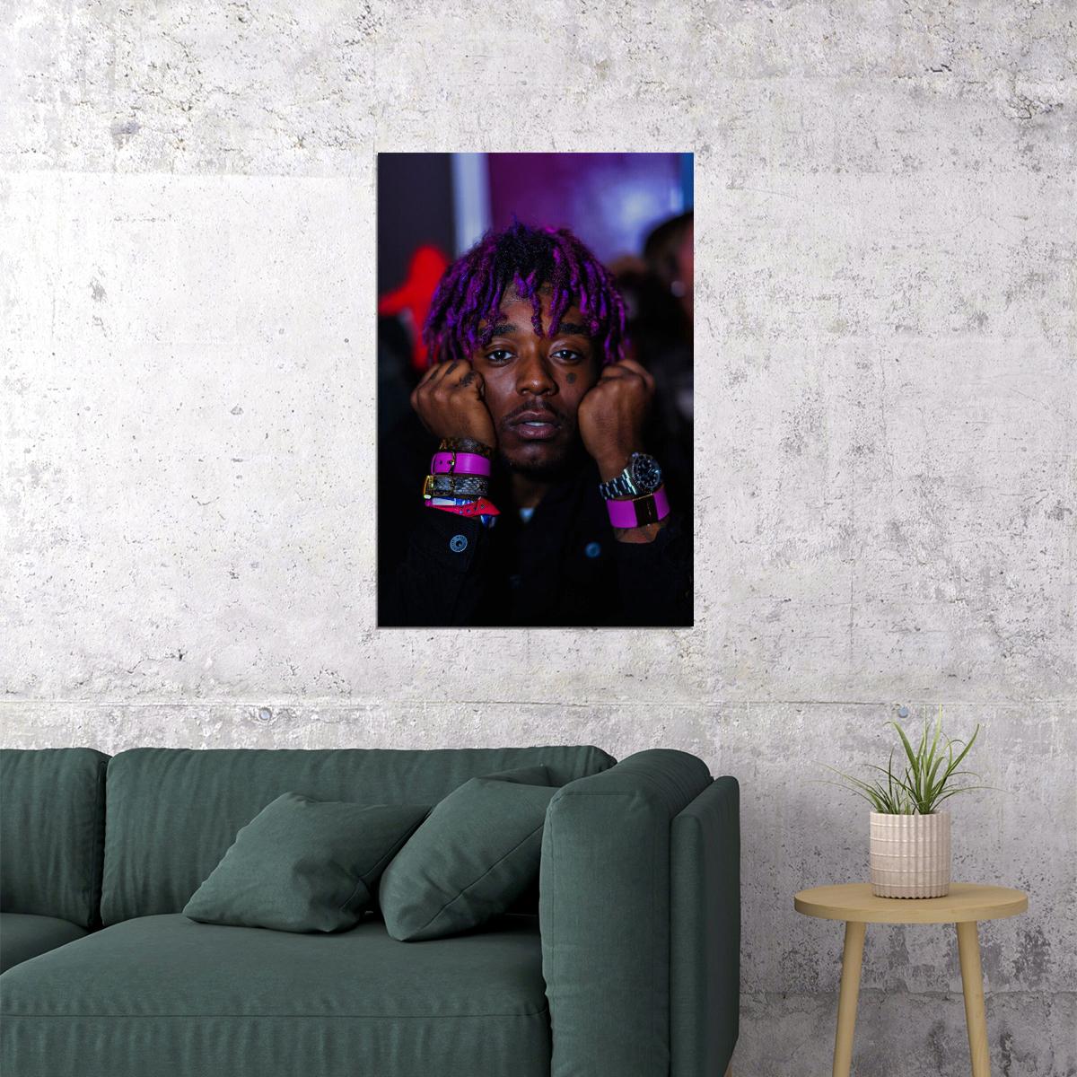 Lil Uzi Vert Celebrity Rap Singer Songwriter Poster Wall Art Print Home Wall Decor - xonomax