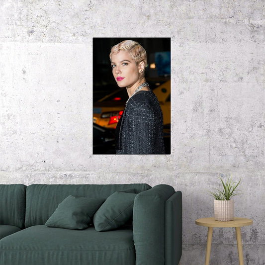 Halsey Celebrity Celebrity Singer Actor Song Poster Wall Art Print Home Wall Decor - xonomax
