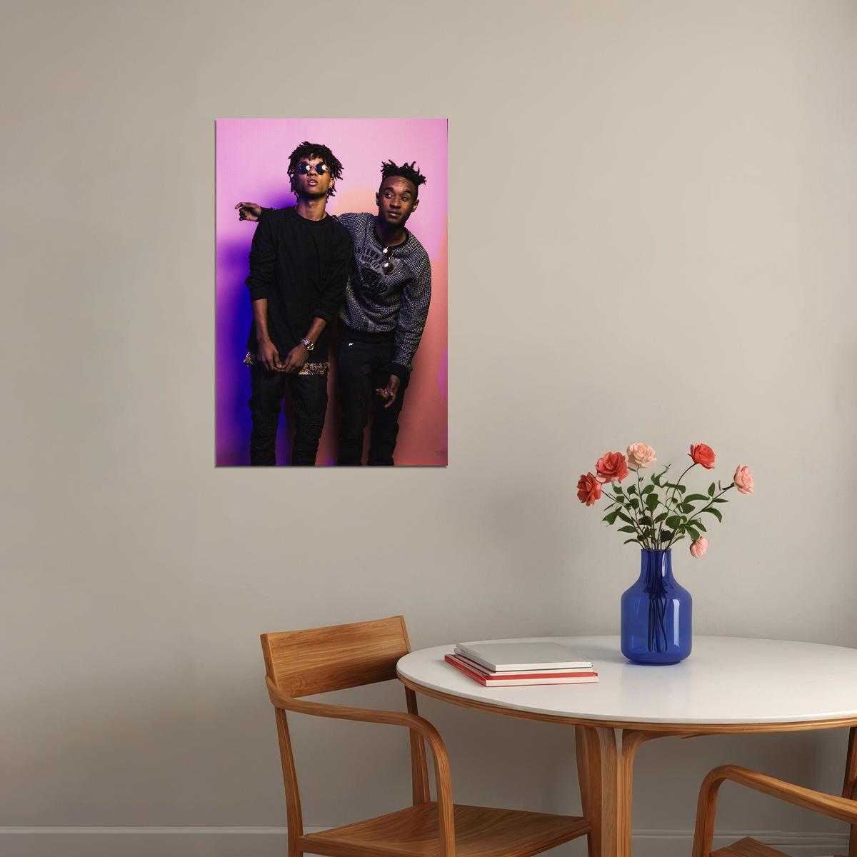 Rae Sremmurd Celebrity Rap Music Band Singer Poster Wall Art Print Home Wall Decor - xonomax