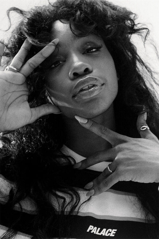 Sza Celebrity Singer Musician Songwriter Pop Music Poster Wall Art Print Home Wall Decor - xonomax