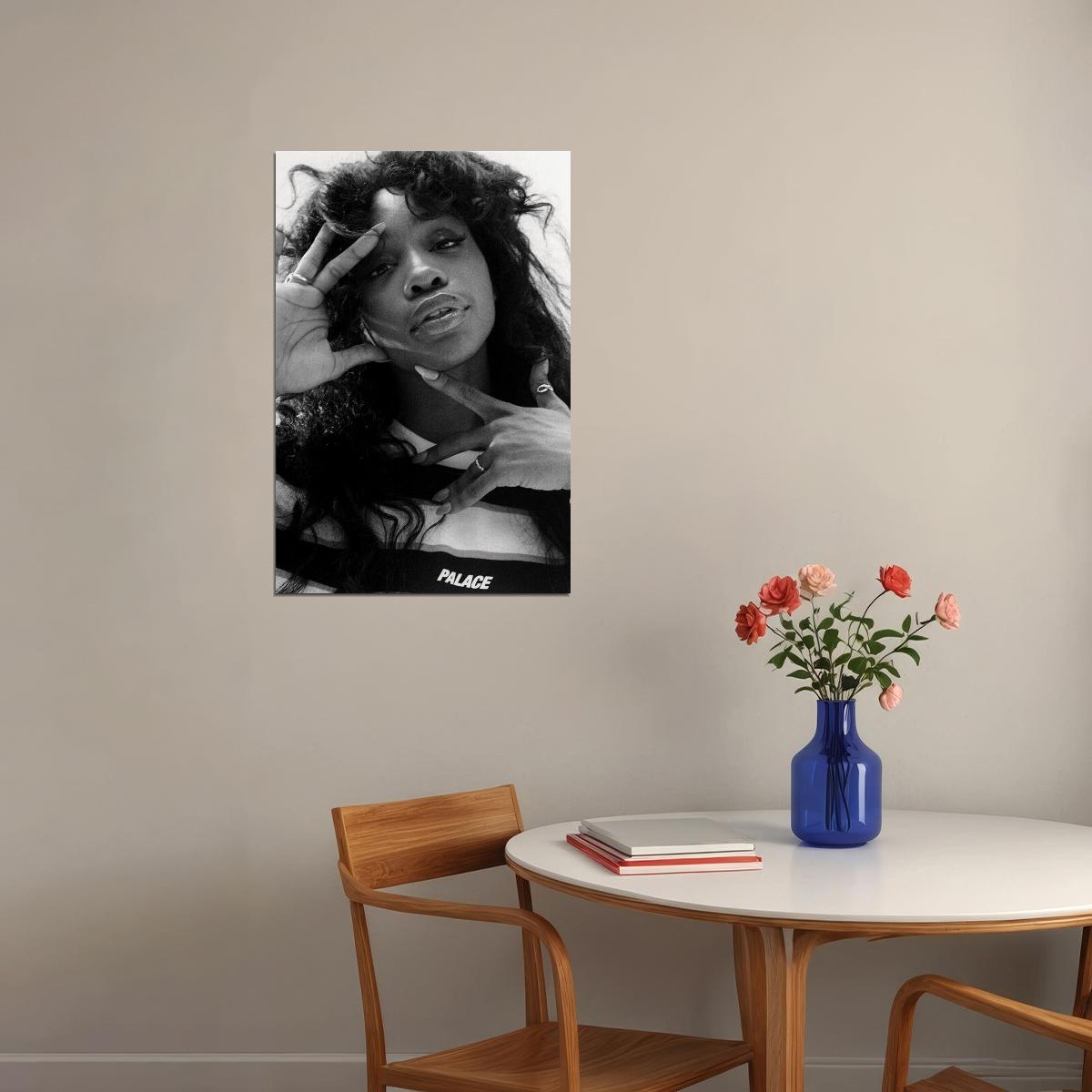 Sza Celebrity Singer Musician Songwriter Pop Music Poster Wall Art Print Home Wall Decor - xonomax