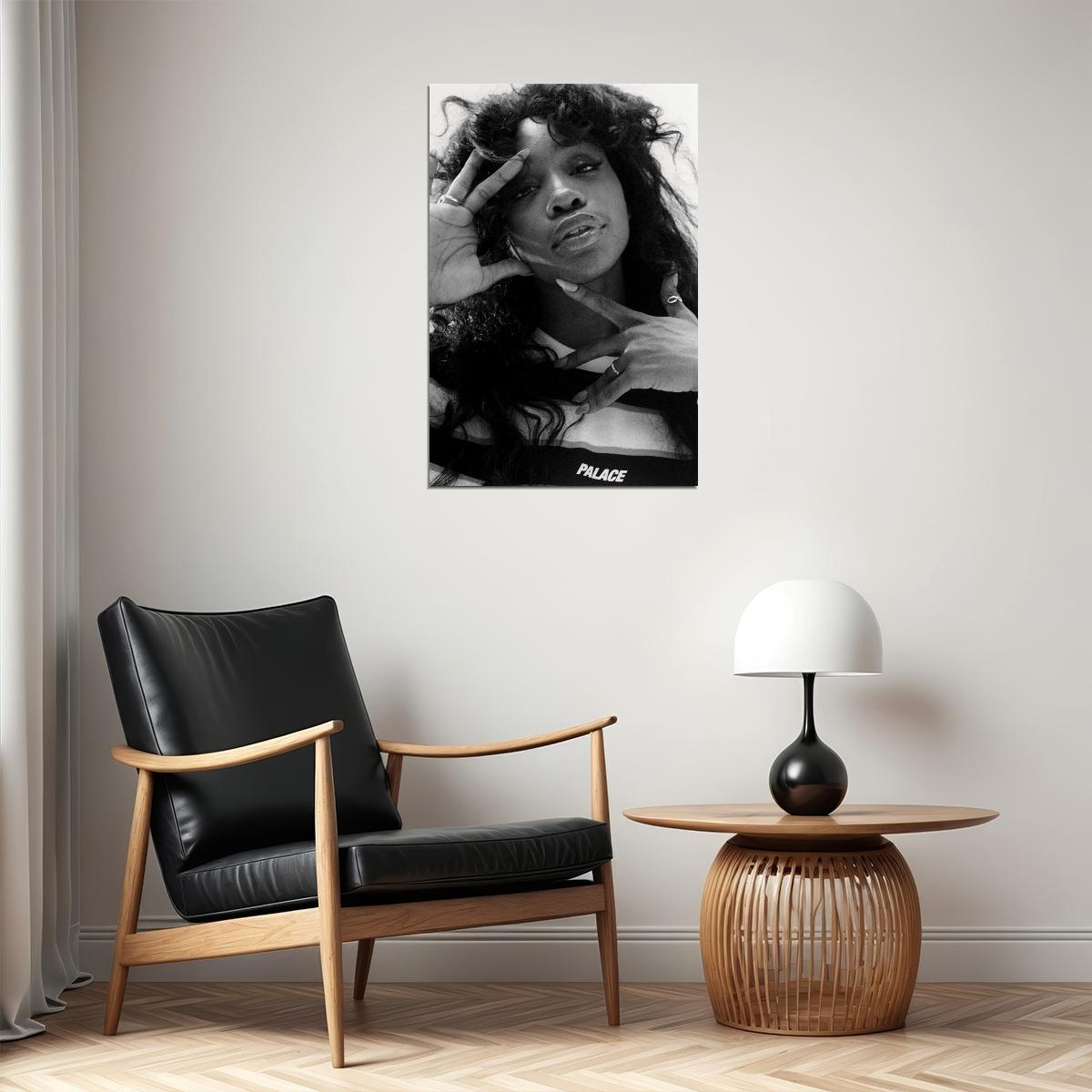 Sza Celebrity Singer Musician Songwriter Pop Music Poster Wall Art Print Home Wall Decor - xonomax