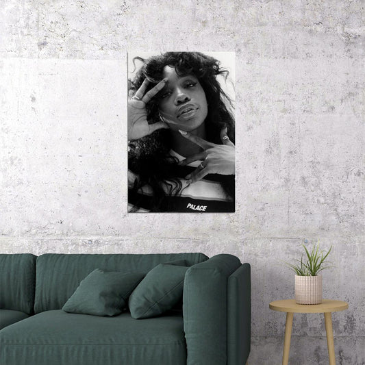 Sza Celebrity Singer Musician Songwriter Pop Music Poster Wall Art Print Home Wall Decor - xonomax