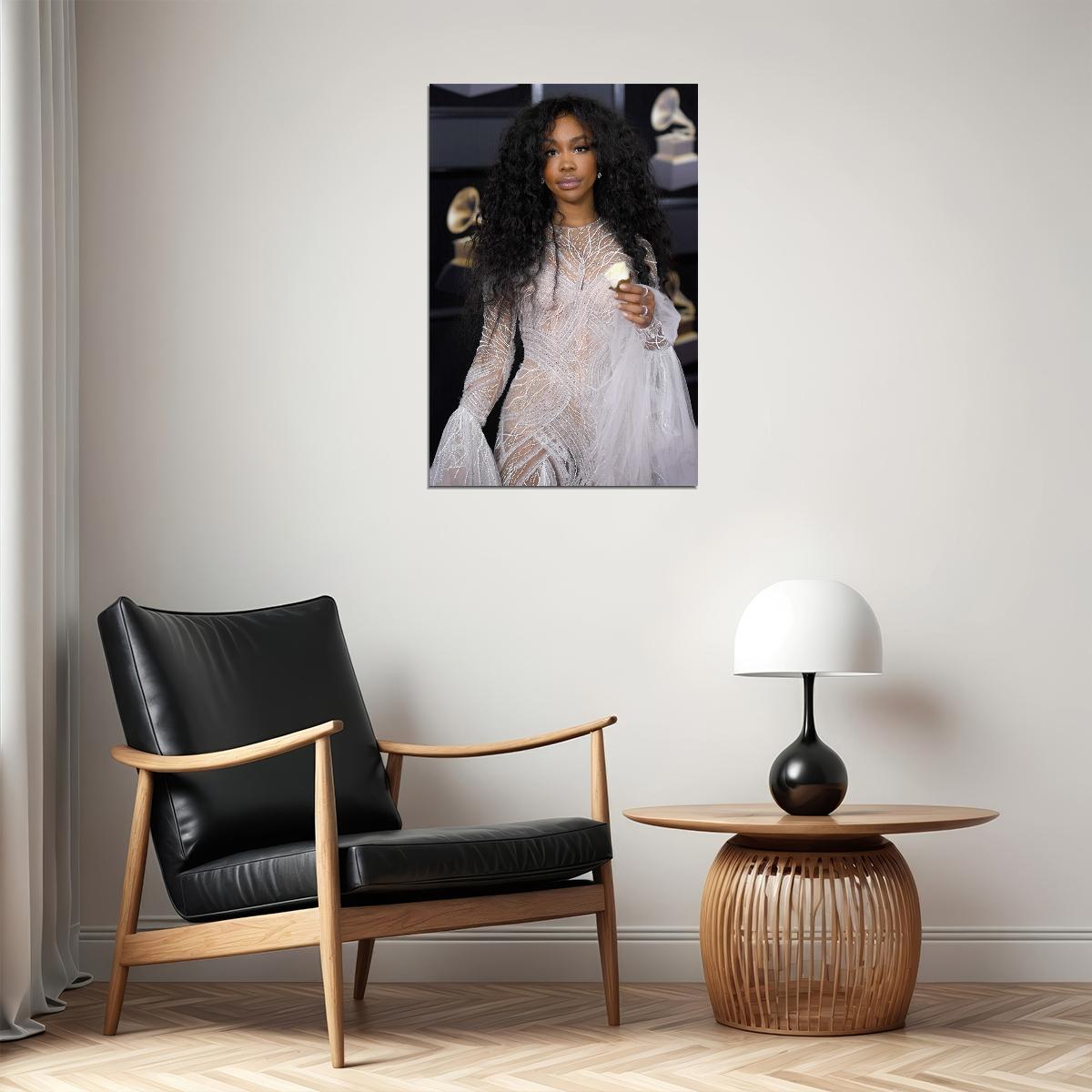 Sza Celebrity Singer Musician Songwriter Poster Wall Art Print Home Wall Decor - xonomax