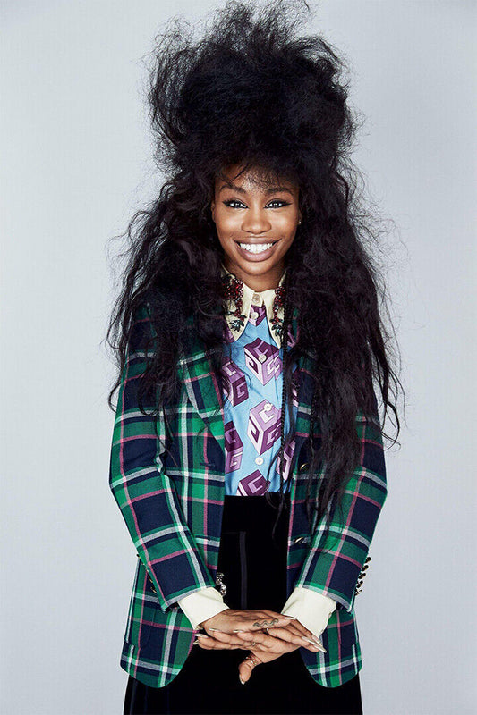 Sza Celebrity Female Singer Musician Music Poster Wall Art Print Home Wall Decor - xonomax
