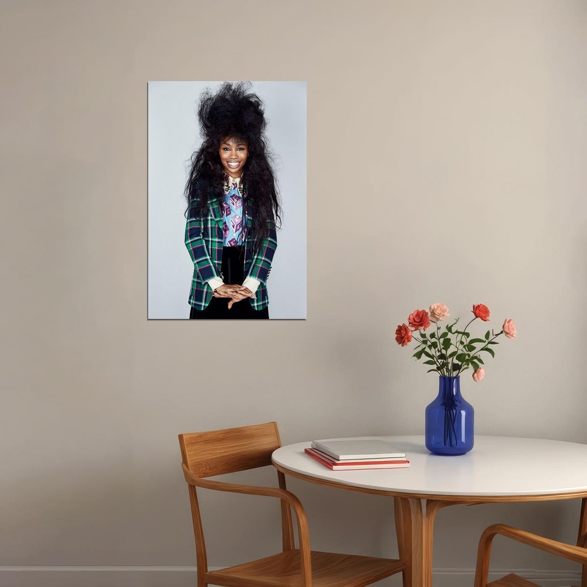 Sza Celebrity Female Singer Musician Music Poster Wall Art Print Home Wall Decor - xonomax