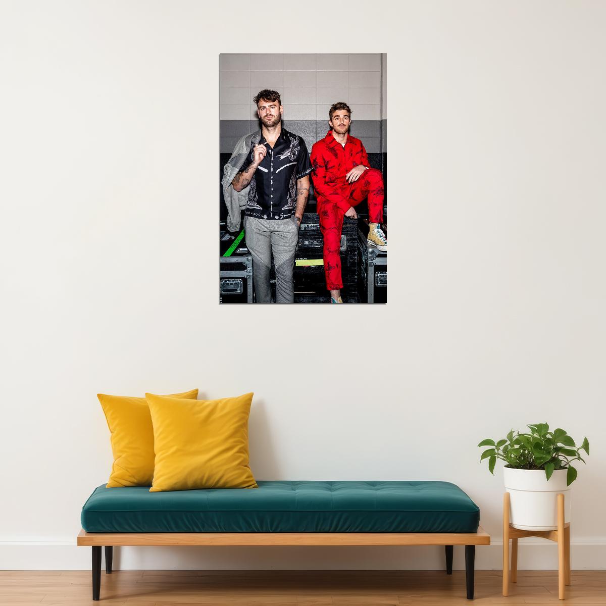 The Chainsmokers Music Band Album Musician Poster Wall Art Print Home Wall Decor - xonomax
