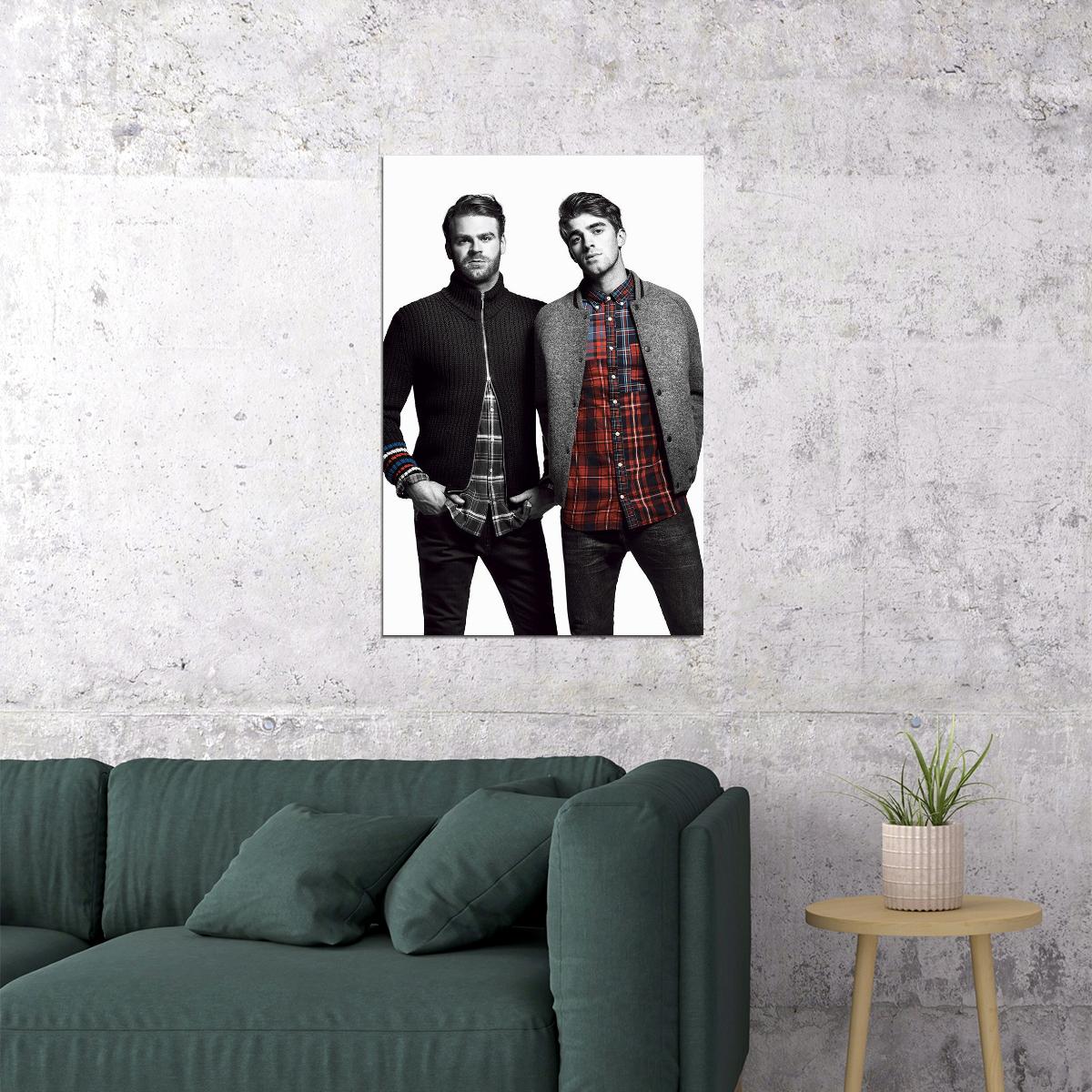 The Chainsmokers Music Band Album Song Poster Wall Art Print Home Wall Decor - xonomax