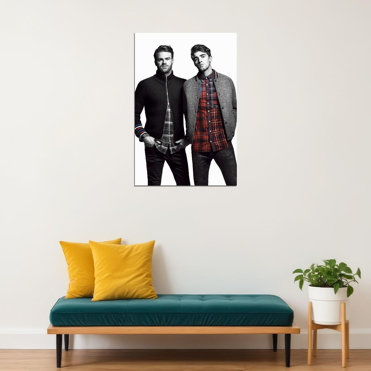 The Chainsmokers Music Band Album Song Poster Wall Art Print Home Wall Decor - xonomax