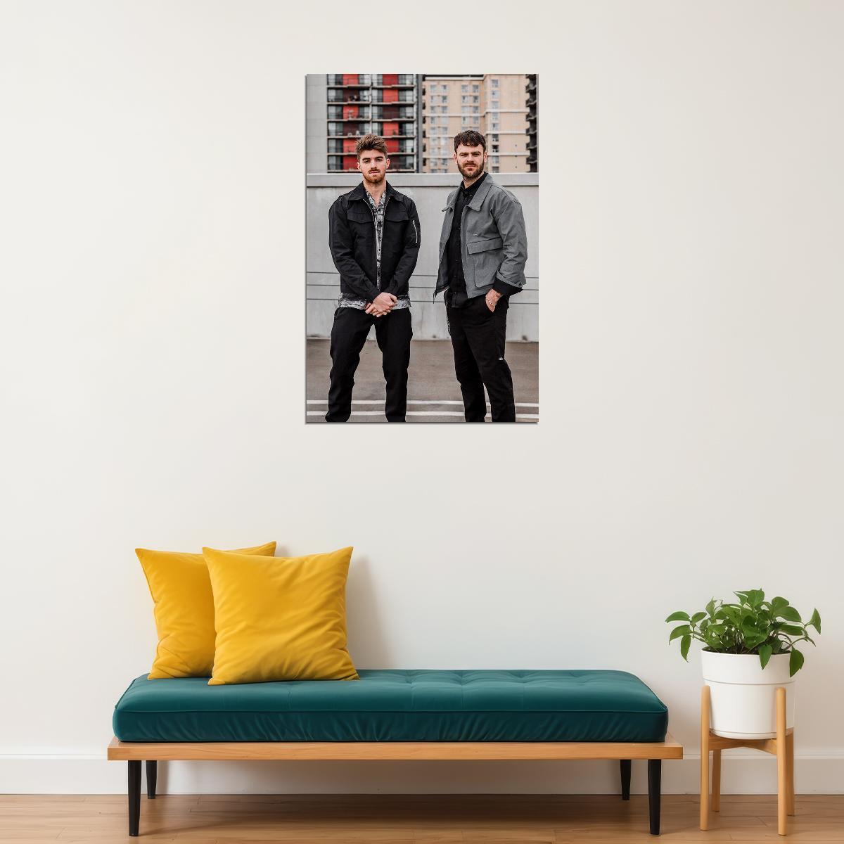 The Chainsmokers Music Band Singer Song Poster Wall Art Print Home Wall Decor - xonomax