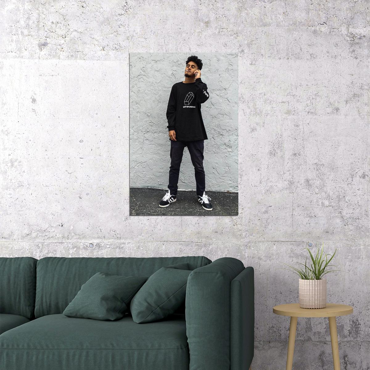 Wifisfuneral Celebrity Singer Musician Song Poster Wall Art Print Home Wall Decor - xonomax