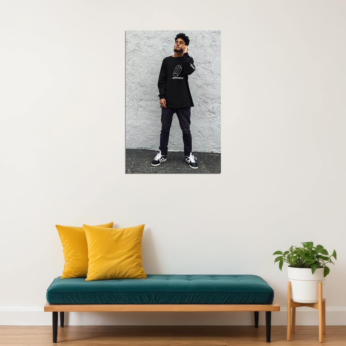 Wifisfuneral Celebrity Singer Musician Song Poster Wall Art Print Home Wall Decor - xonomax