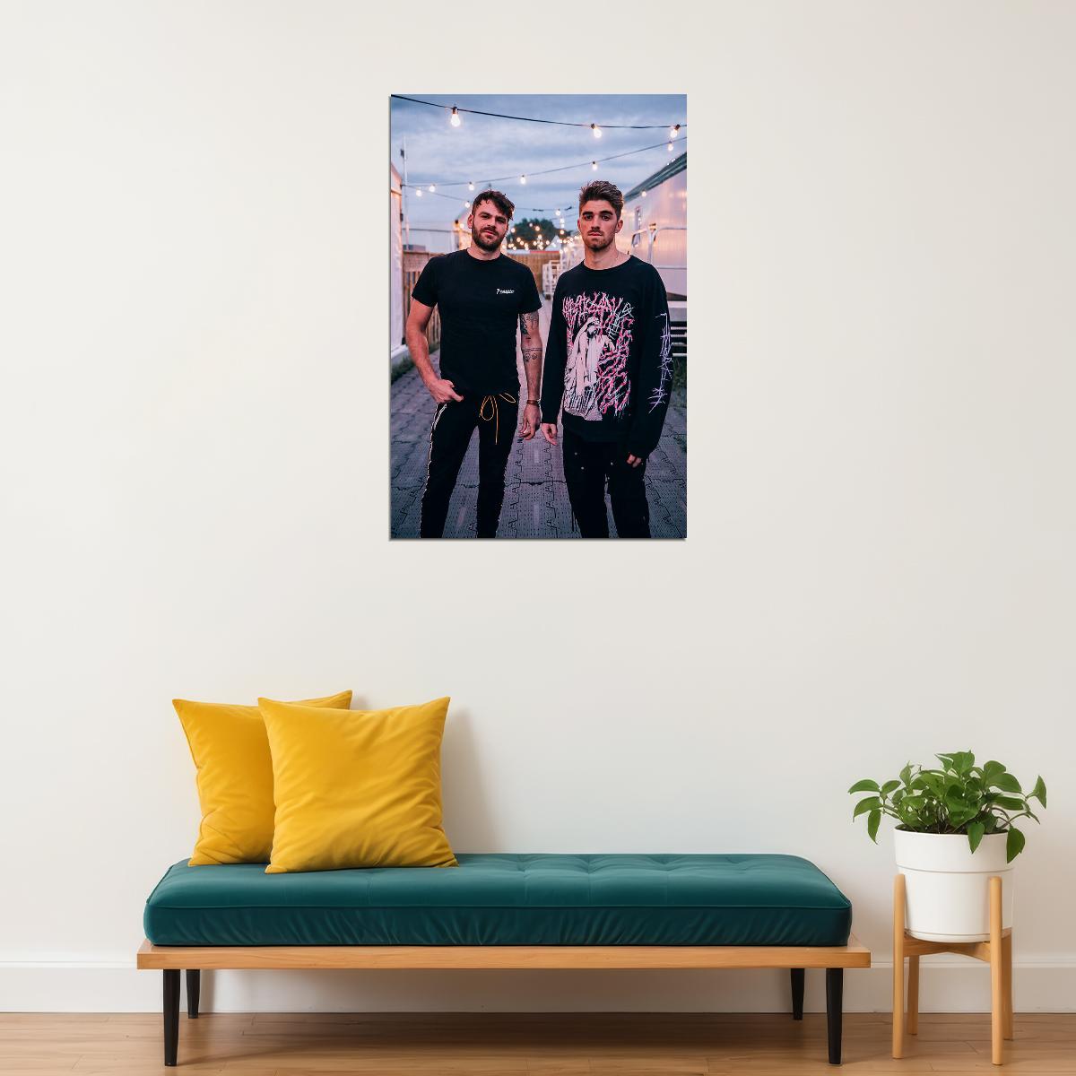 The Chainsmokers Music Band Singer Song Poster Wall Art Print Home Wall Decor - xonomax