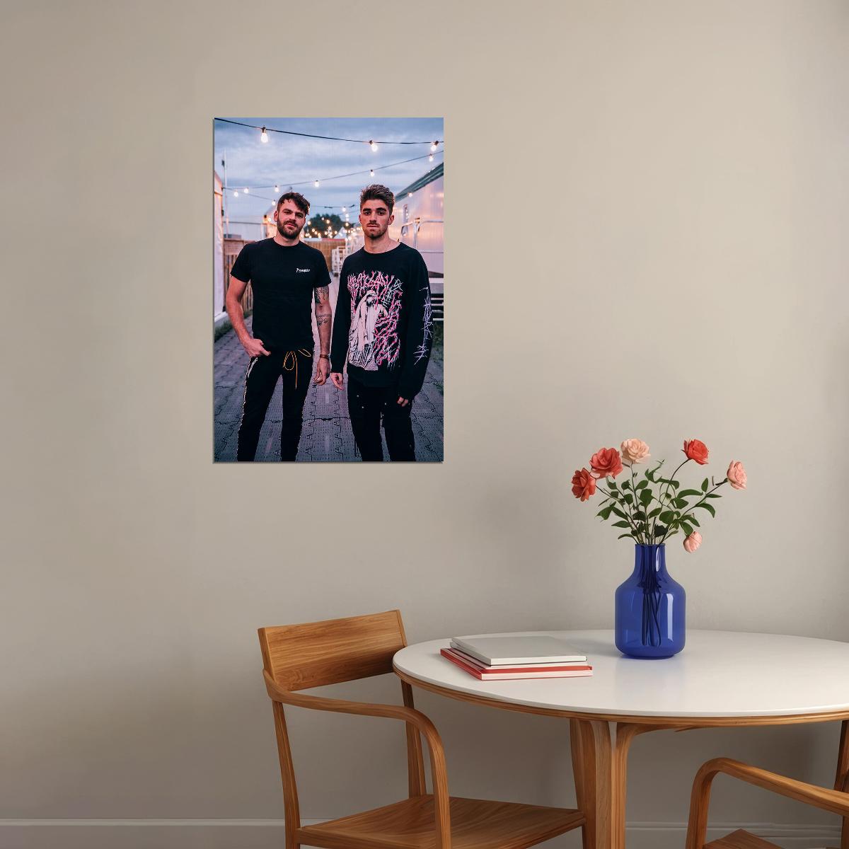 The Chainsmokers Music Band Singer Song Poster Wall Art Print Home Wall Decor - xonomax