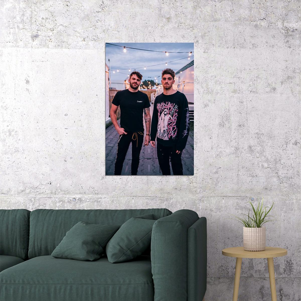 The Chainsmokers Music Band Singer Song Poster Wall Art Print Home Wall Decor - xonomax