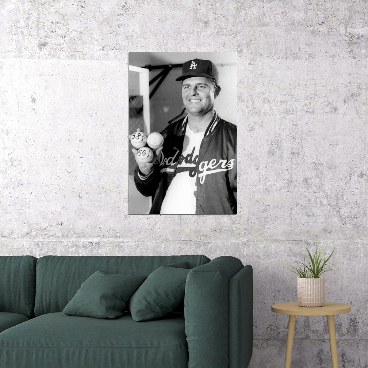 Don Drysdale American Baseball Athlete Match Poster Wall Art Print Home Wall Decor - xonomax
