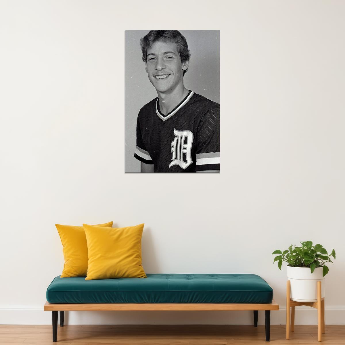 John Smoltz Celebrity Baseball Player Match Poster Wall Art Print Home Wall Decor