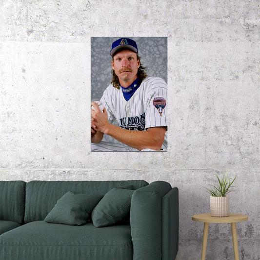 Randy Johnson Big Unit Baseball Athlete Play Poster Wall Art Print Home Wall Decor - xonomax