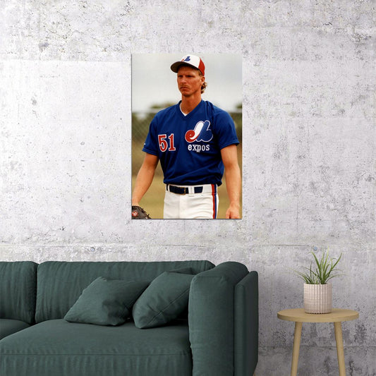 Randy Johnson Big Unit Baseball Athlete Sports Poster Wall Art Print Home Wall Decor - xonomax