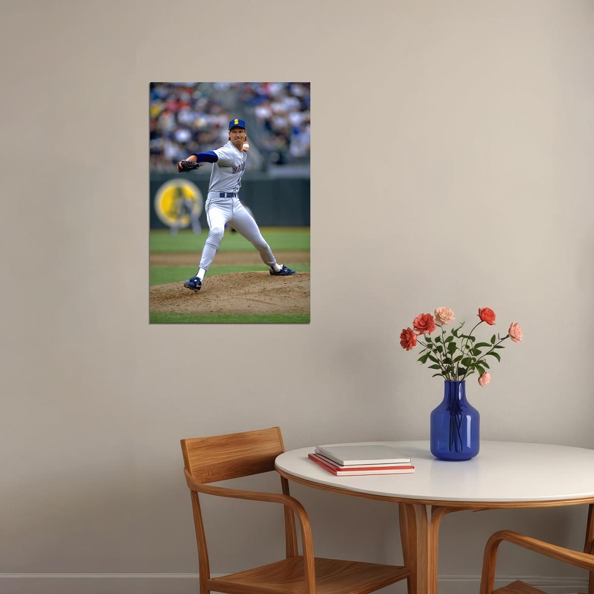 Randy Johnson Big Unit Baseball Sports Poster Wall Art Print Home Wall Decor - xonomax