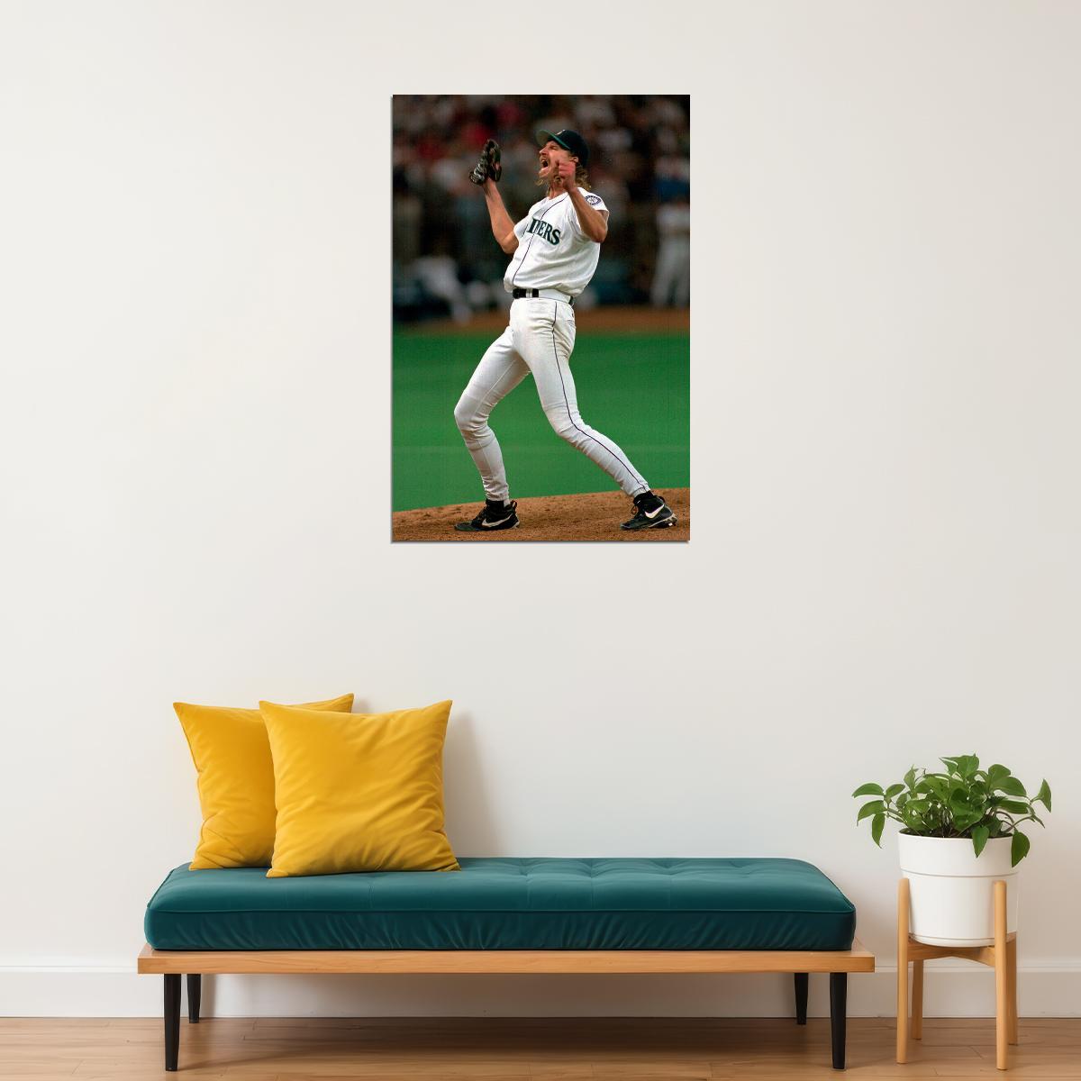 Randy Johnson Big Unit American Baseball Player Poster Wall Art Print Home Wall Decor - xonomax