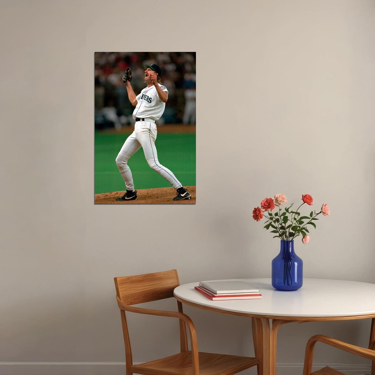 Randy Johnson Big Unit American Baseball Player Poster Wall Art Print Home Wall Decor - xonomax
