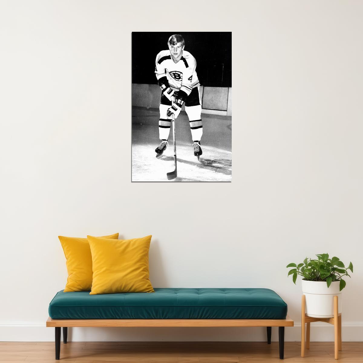 Bobby Orr Celebrity Ice Hockey Player Match Poster Wall Art Print Home Wall Decor - xonomax