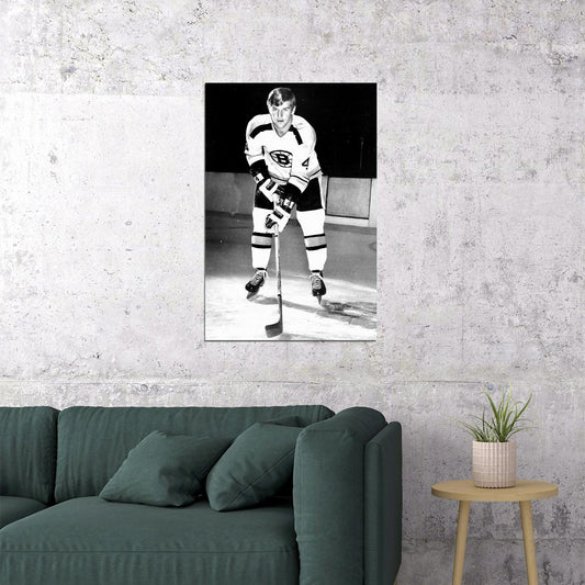 Bobby Orr Celebrity Ice Hockey Player Match Poster Wall Art Print Home Wall Decor - xonomax