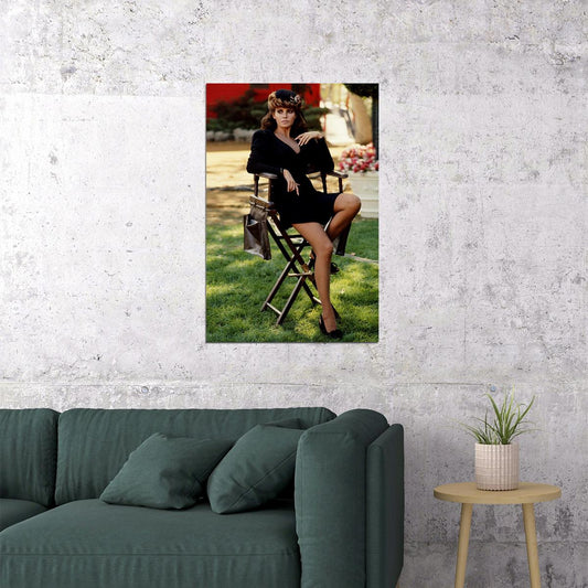 Raquel Welch 80s 90s Celebrity Cinema Actress Poster Wall Art Print Home Wall Decor - xonomax