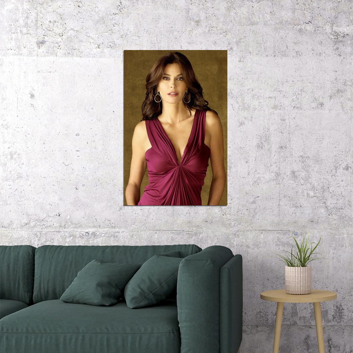 Teri Hatcher 80s 90s Celebrity Cinema Actress Poster Wall Art Print Home Wall Decor