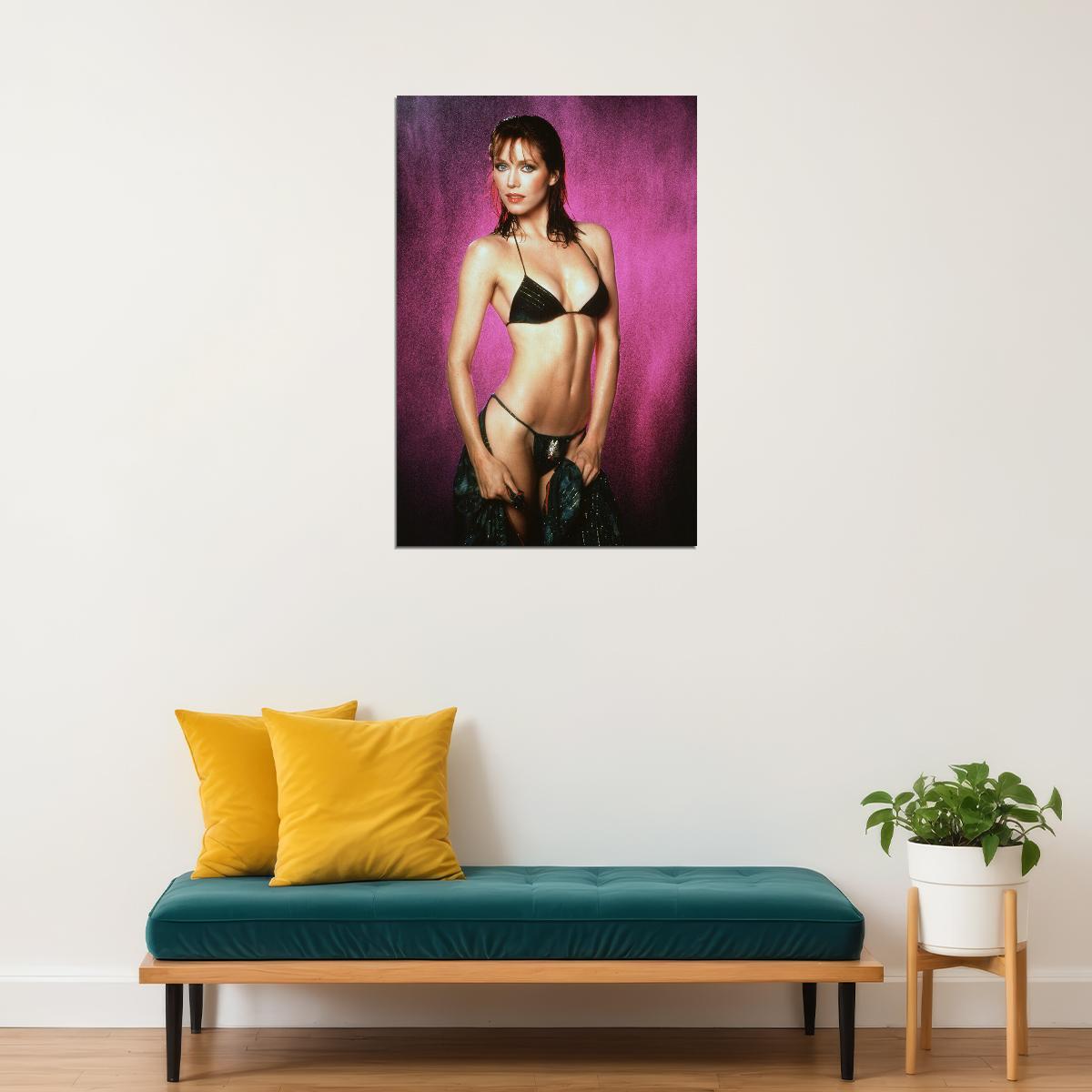 Tanya Roberts 80s 90s Movie Actor Comedian Poster Wall Art Print Home Wall Decor - xonomax