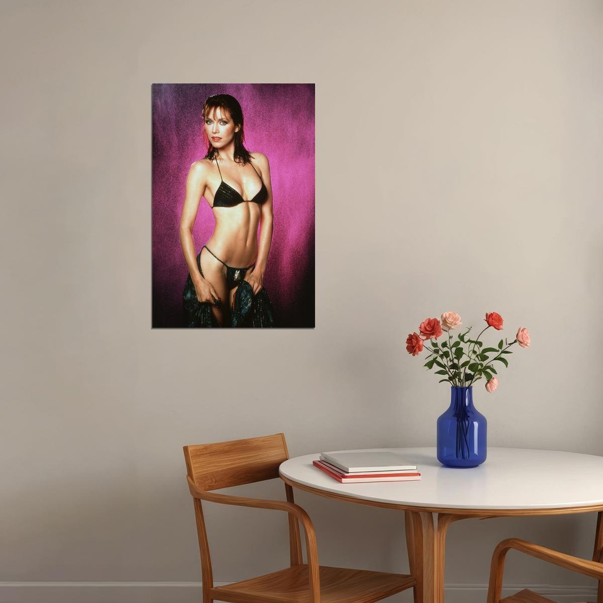 Tanya Roberts 80s 90s Movie Actor Comedian Poster Wall Art Print Home Wall Decor - xonomax