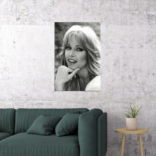Tanya Roberts 80s 90s Cinema Actress Producer Poster Wall Art Print Home Wall Decor - xonomax