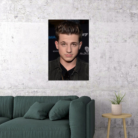 Charlie Puth Celebrity Pop Singer Album Poster Wall Art Print Home Wall Decor - xonomax