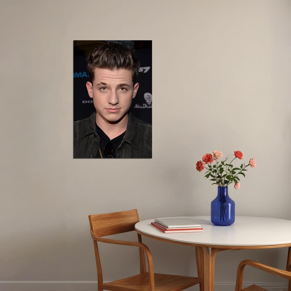 Charlie Puth Celebrity Pop Singer Album Poster Wall Art Print Home Wall Decor - xonomax